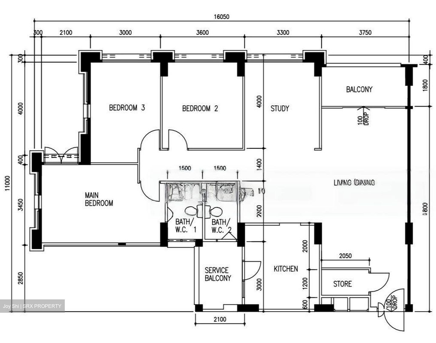 Blk 646 Woodlands Ring Road (Woodlands), HDB Executive #443341381